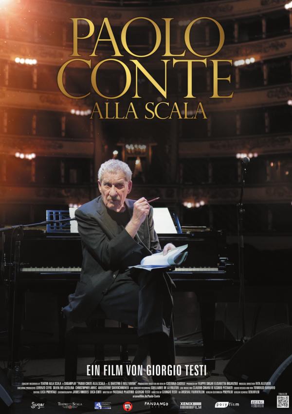 Filmplakat Paolo Conte alla Scala (OV)