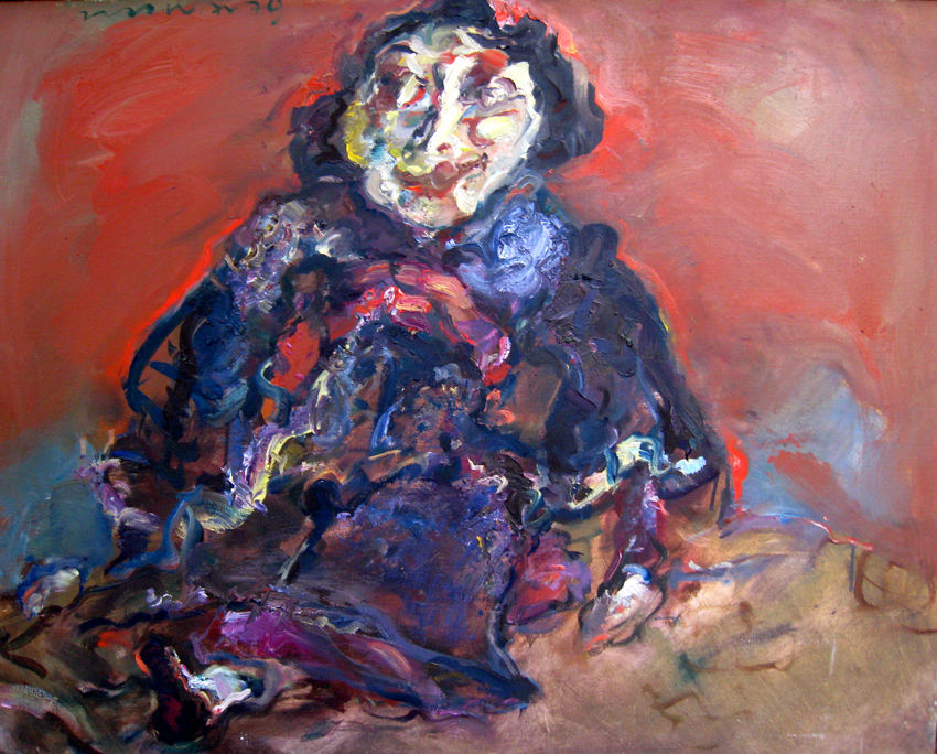 MARWAN: Marionette, 1979, Öl/Leinwand, 65 x 81 cm