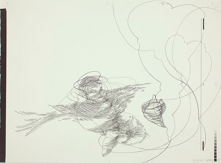 Nanne Meyer: Berliner Ensemble · 2013/14 · Bleistift auf Papier · 29,0 x 39,0 cm