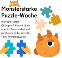 Monsterstarke Puzzle-Woche