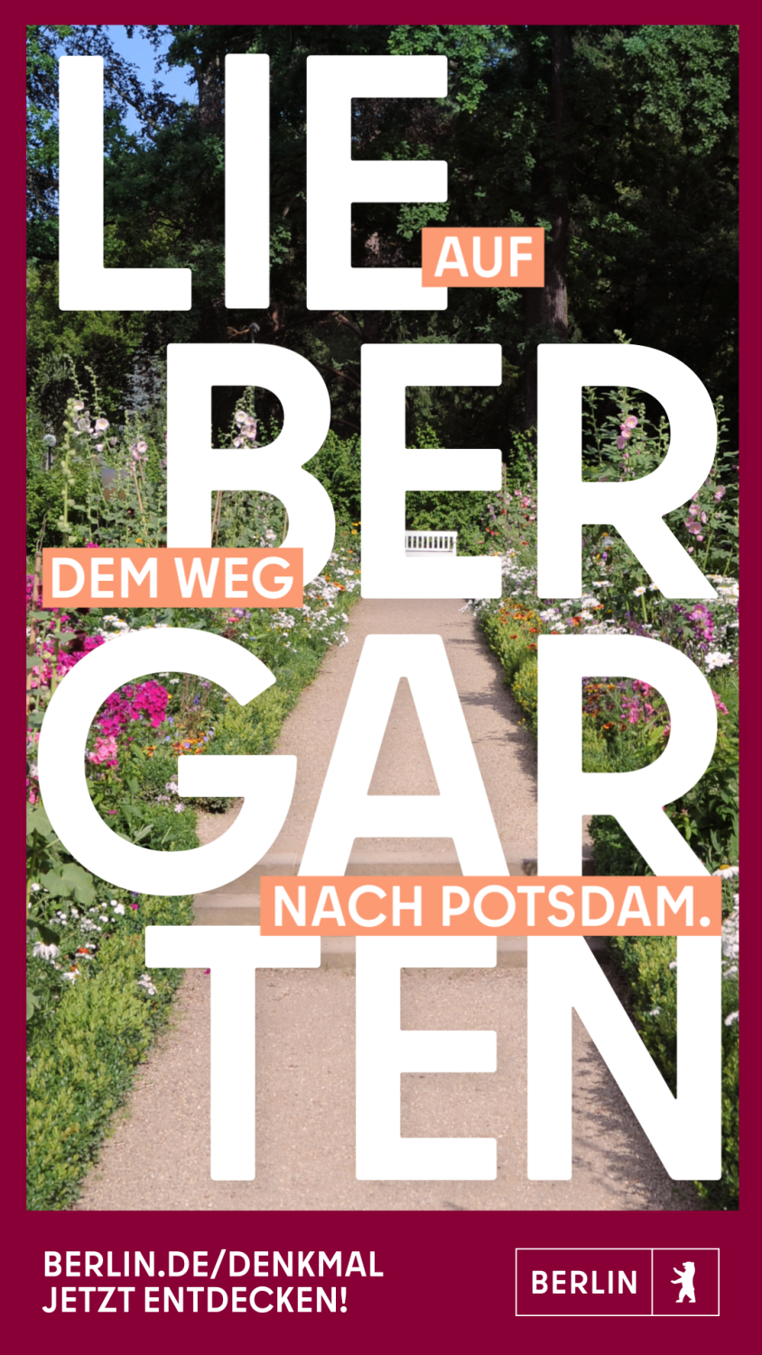 Plakatkampagne 2024 - Motiv Garten Liebermann