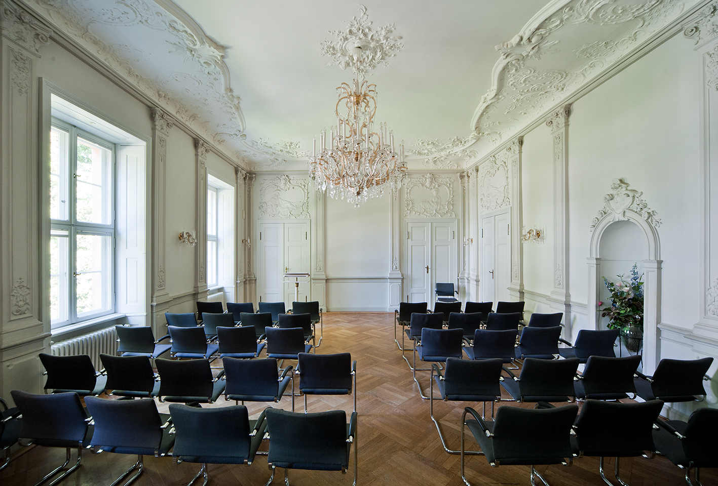 Der Rokokosaal im Gutshaus Steglitz