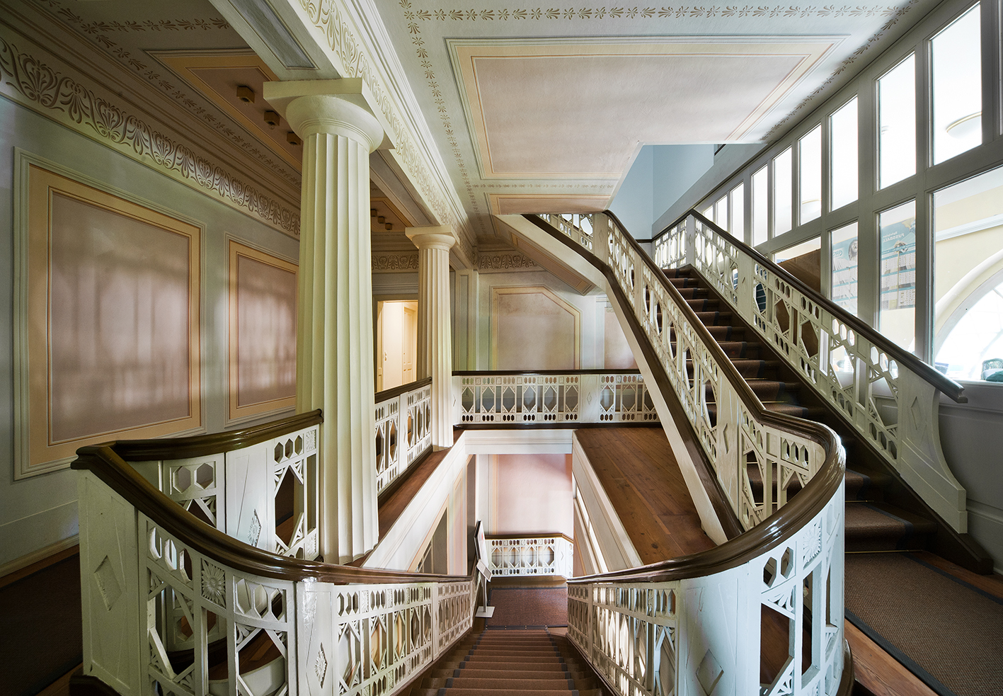 Treppenhaus im Gutshaus Steglitz