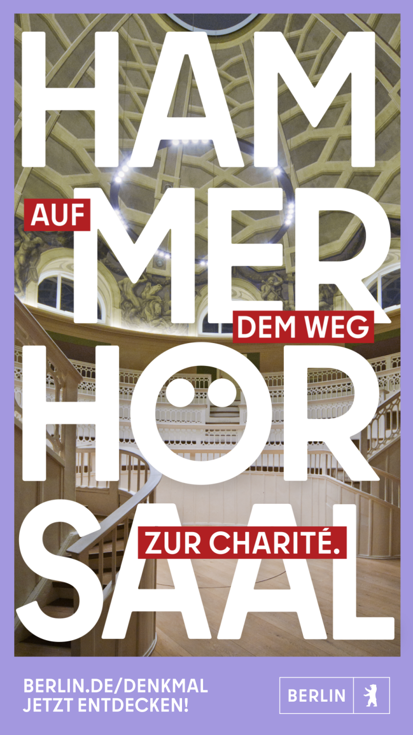 Plakatkampagne 2024 - Motiv Anatomisches Theater