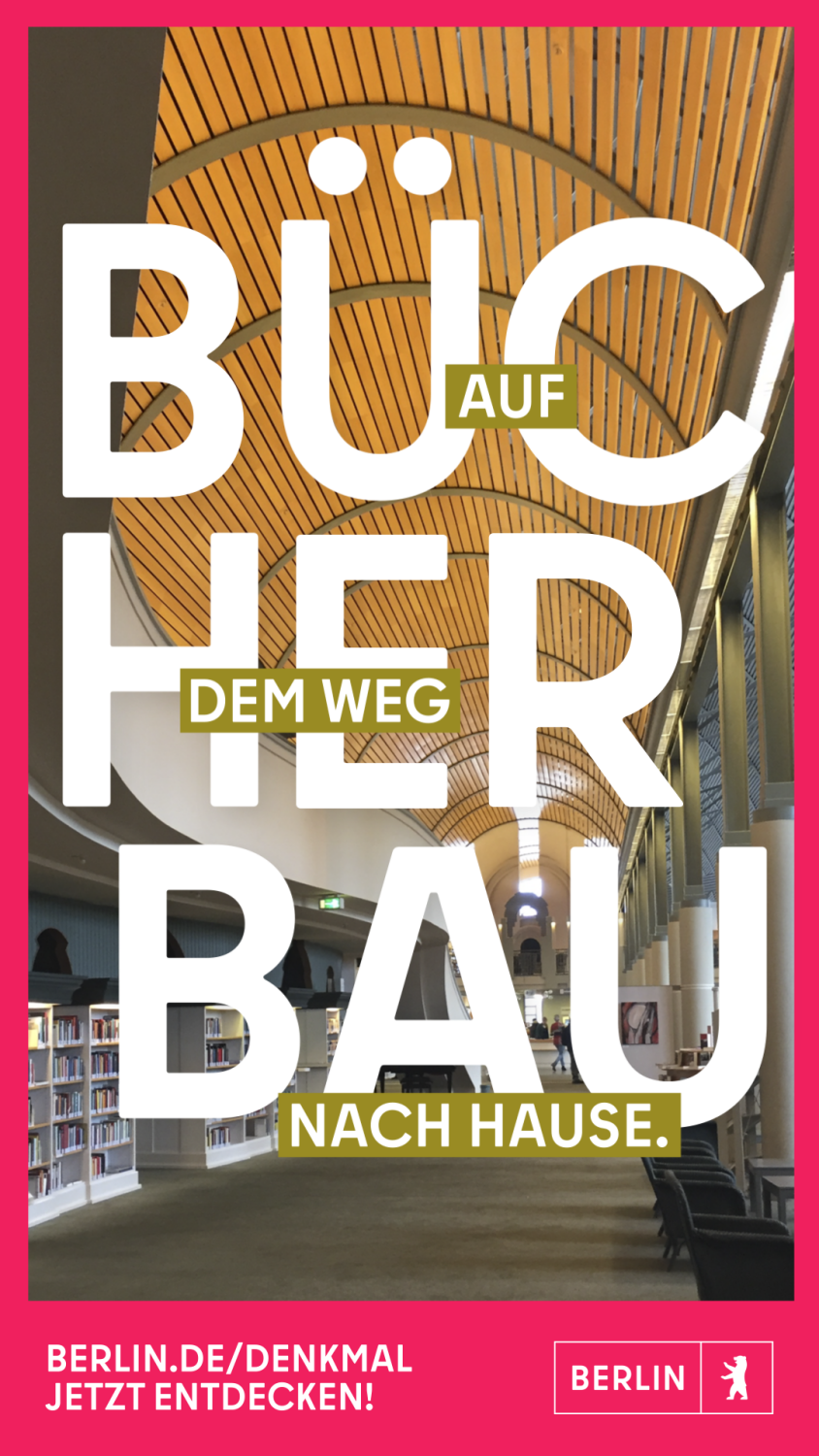 Plakatkampagne 2024 - Motiv Humboldt-Bibliothek