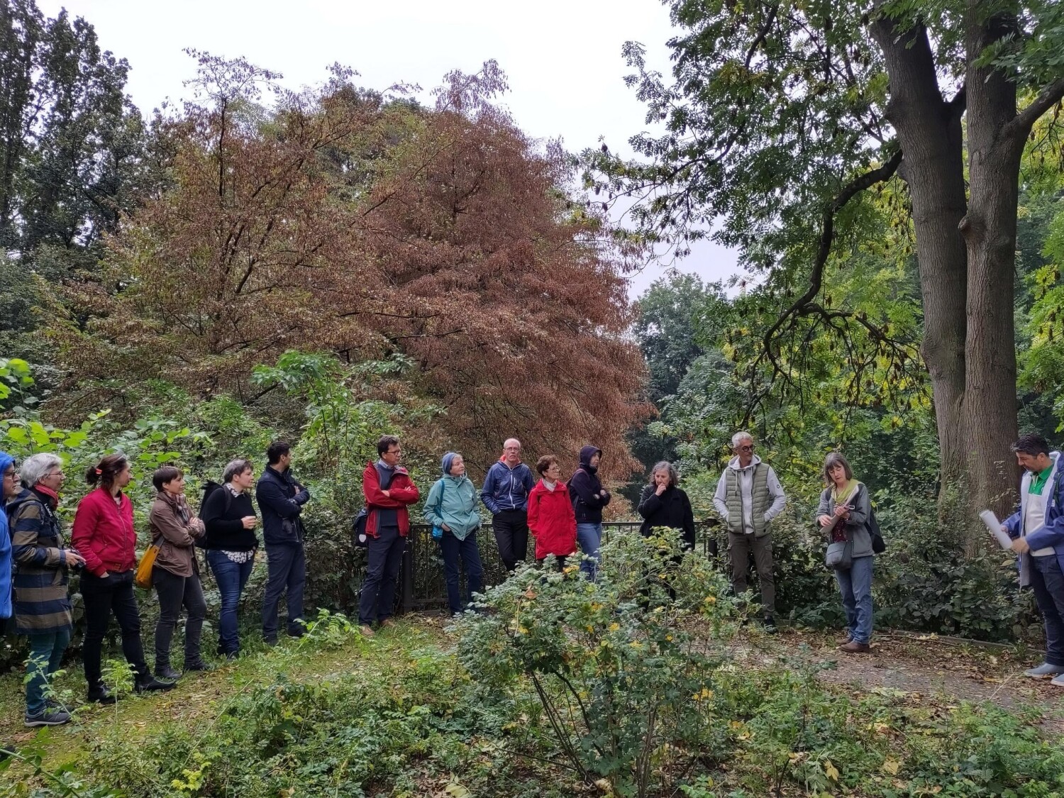 Führung durch den Rosengarten mit Grünflächenamt und Landschaftsarchitekturbüro