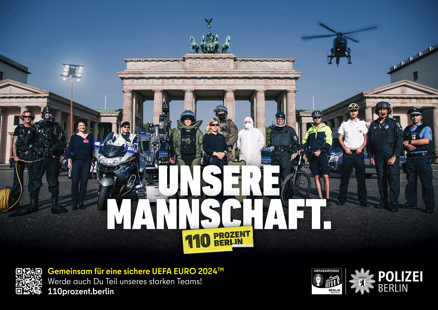 Polizei Berlin - Unsere Mannschaft