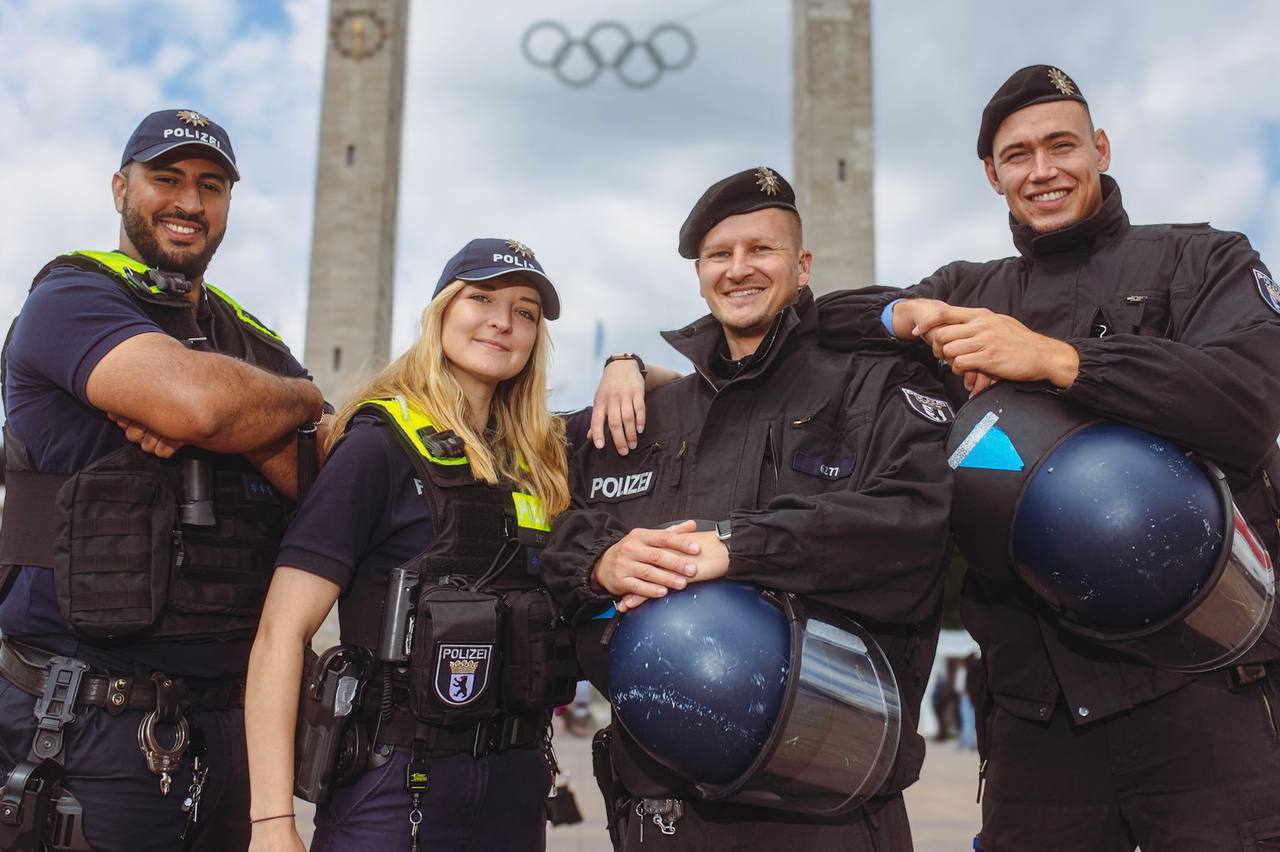 Polizei Berlin EURO24-Gesichter