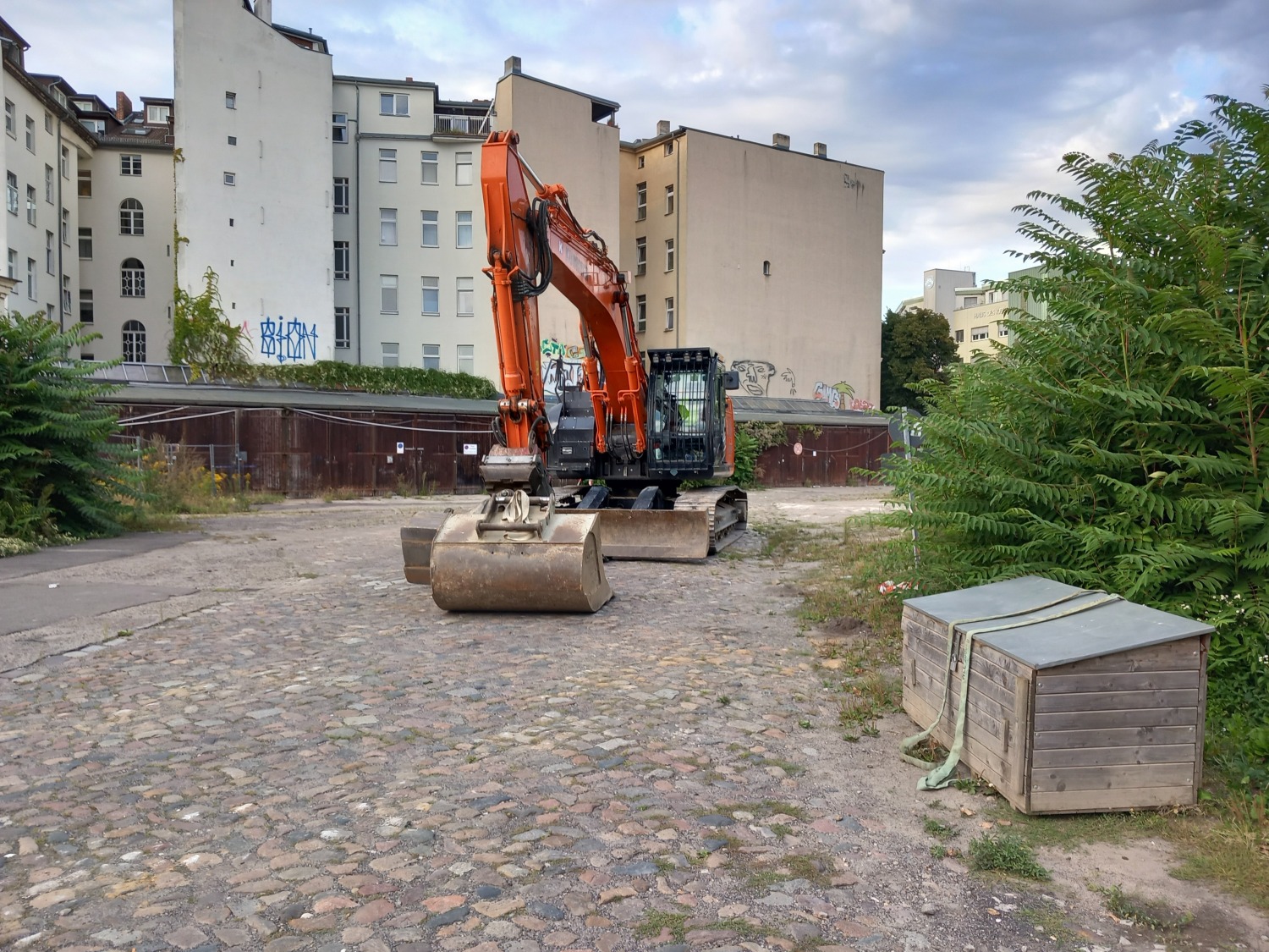 Bauvorbereitung für Baufeld Mitte und West | August 2024