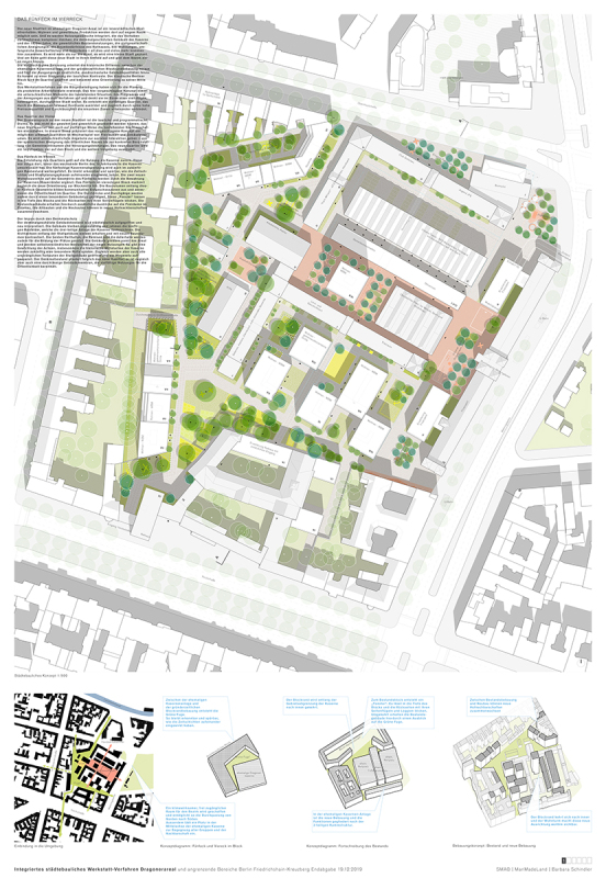 Entwurf des Planungsteams SMAQ Architektur und Stadt / MML / Barbara Schindler