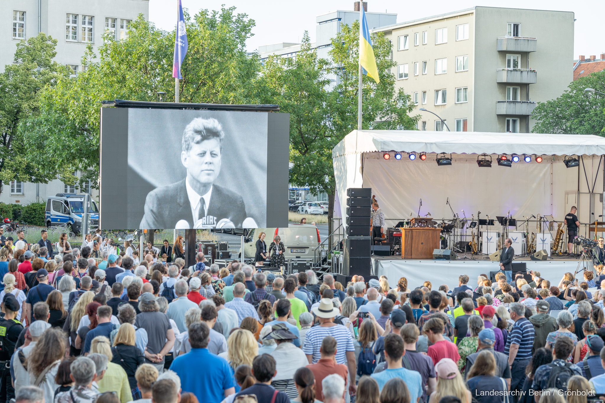 75. Jahrestag von Blockade-Beginn und 60. Jahrestag der Kennedy-Rede