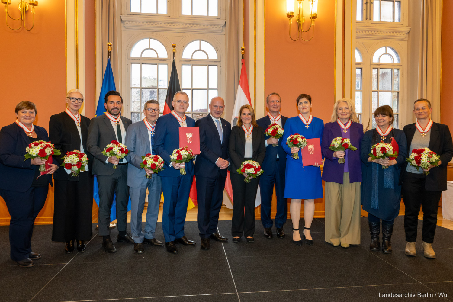 Verleihung Verdienstorden des Landes Berlin, Festsaal, Berliner Rathaus, am 1.10.2024