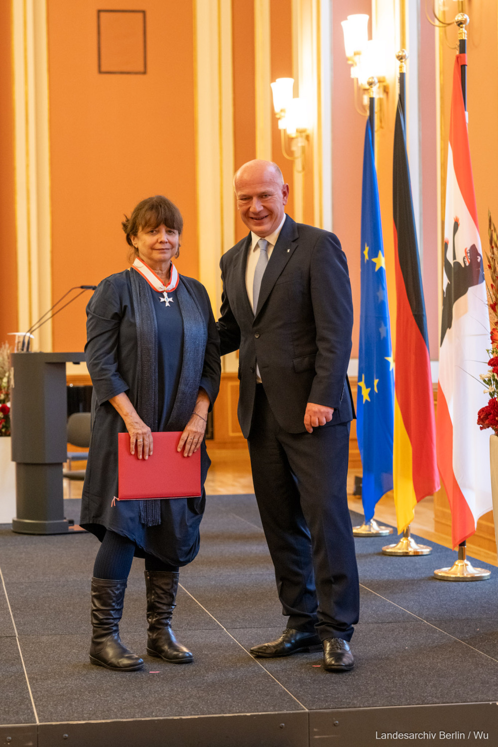 Verleihung Verdienstorden des Landes Berlin, Festsaal, Berliner Rathaus, am 1.10.2024