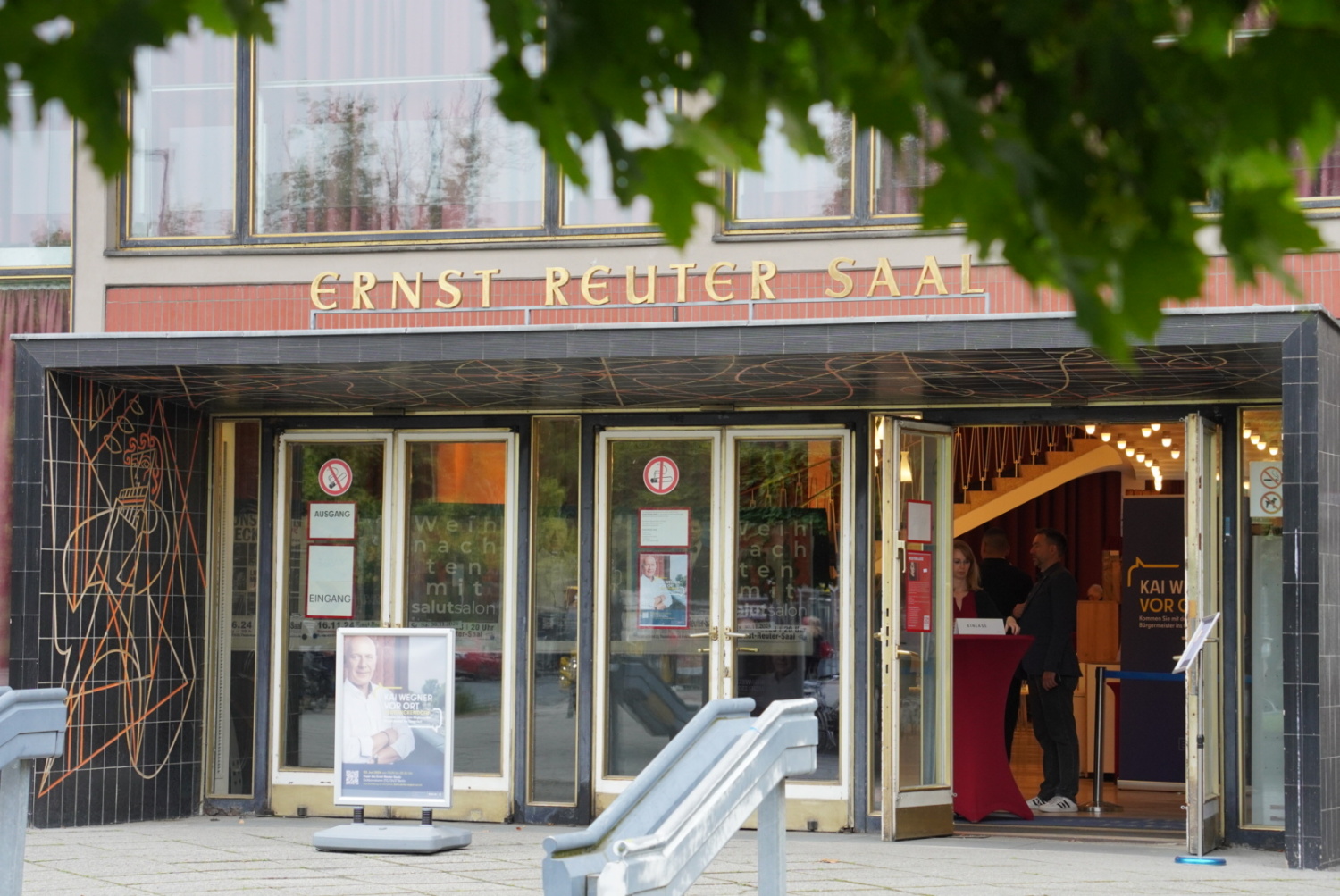 Kai Wegner vor Ort in Reinickendorf am 3. Juni 2024