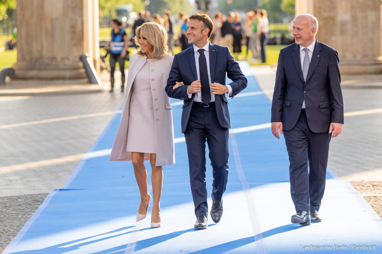 Staatsbesuch Emmanuel Macron am 26.5.2024 in Berlin