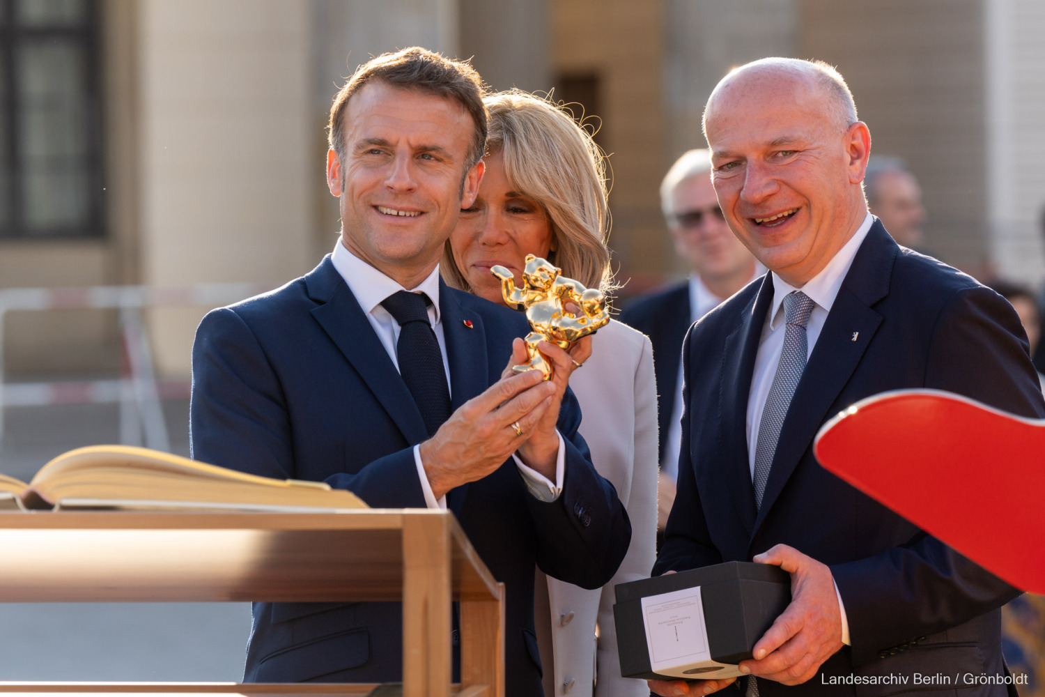 Staatsbesuch Emmanuel Macron am 26.5.2024 in Berlin