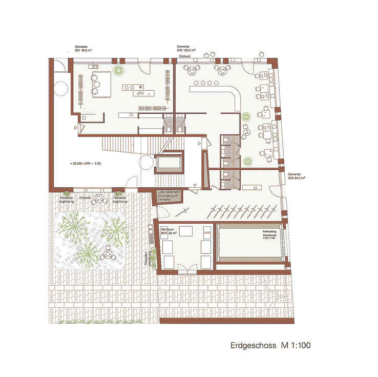 Los 1 2. Preis Grundriss EG