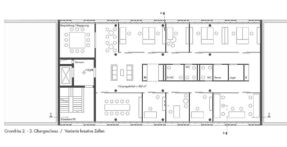 Los 4 3. Preis Grundriss 3OG