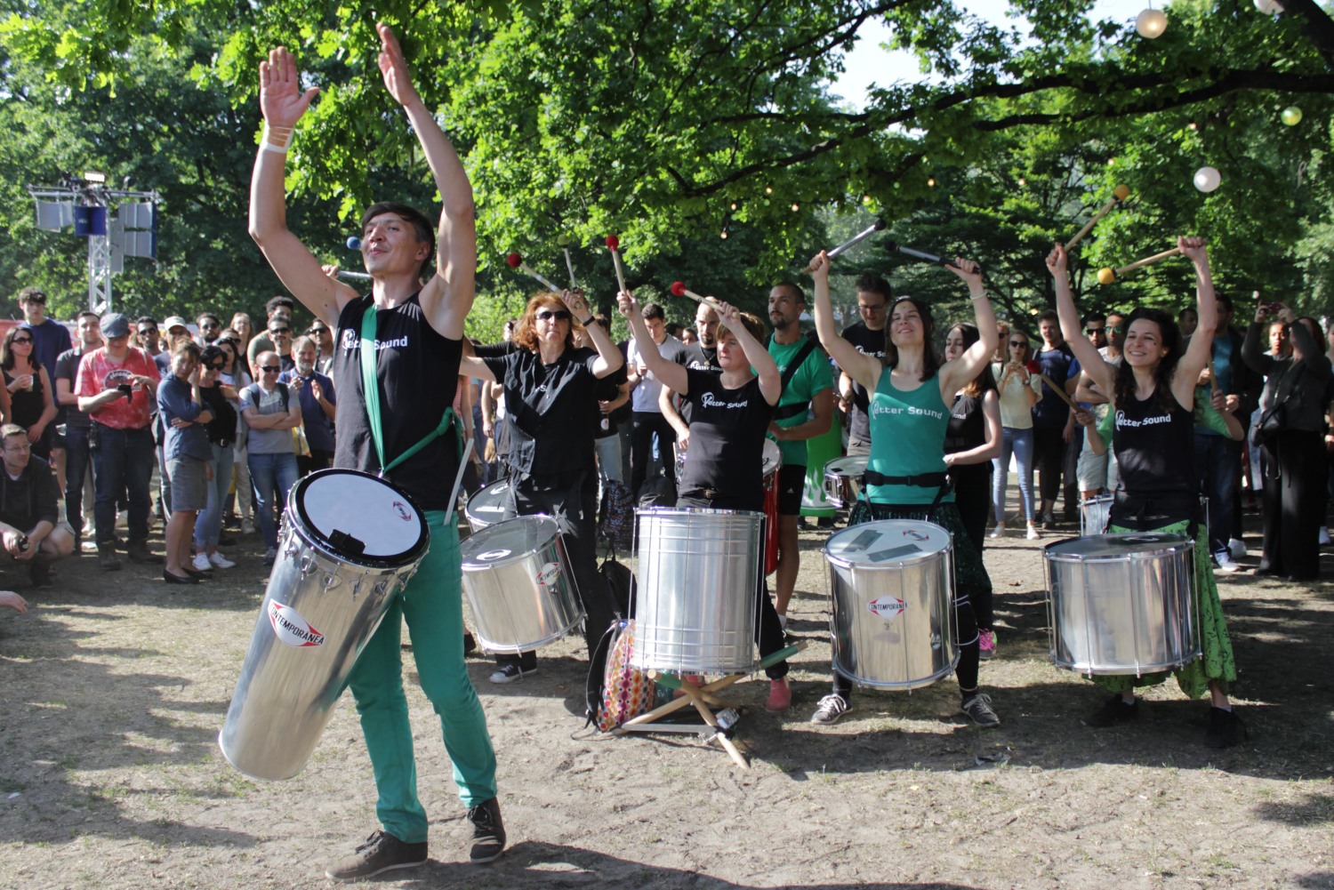 Gruppenbild Sambagruppe Vetter Sound