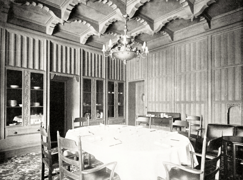 Frühstückszimmer der Direktion 1914