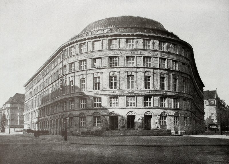 Nordsternhaus 1915 - Verwaltungsgebäude der Nordstern-Gesellschaften in Berlin-Schöneberg