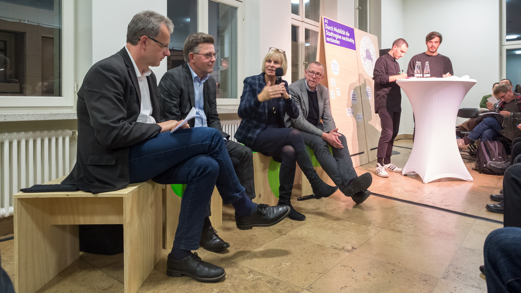 „Durch Mobilität die Stadtregion nachhaltig verbinden“ stand in Forum #2 im Fokus.