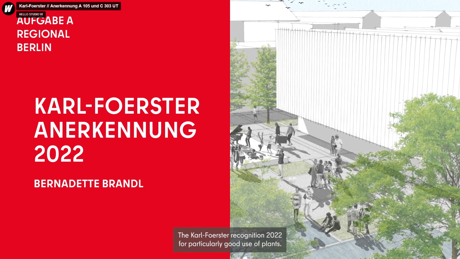 Karl Foerster - Anerkennung 2022