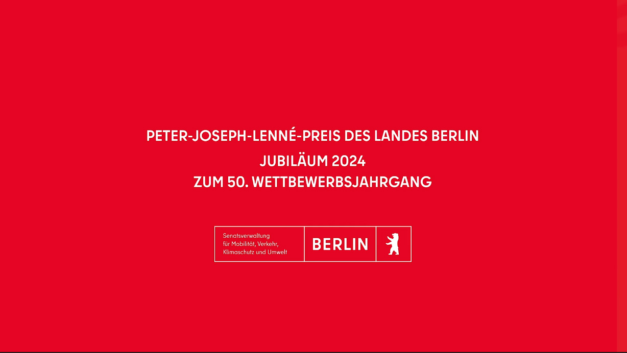 Lenné-Preis 2024: Preisträgerinnen und Preisträger seit 1972