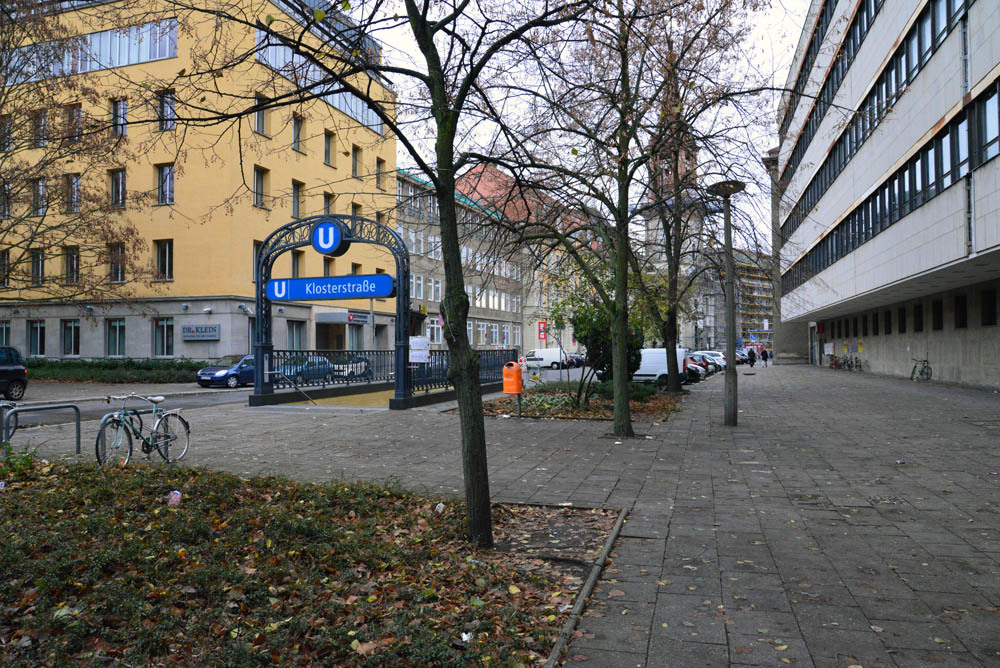 Klosterstraße Blick nach Osten