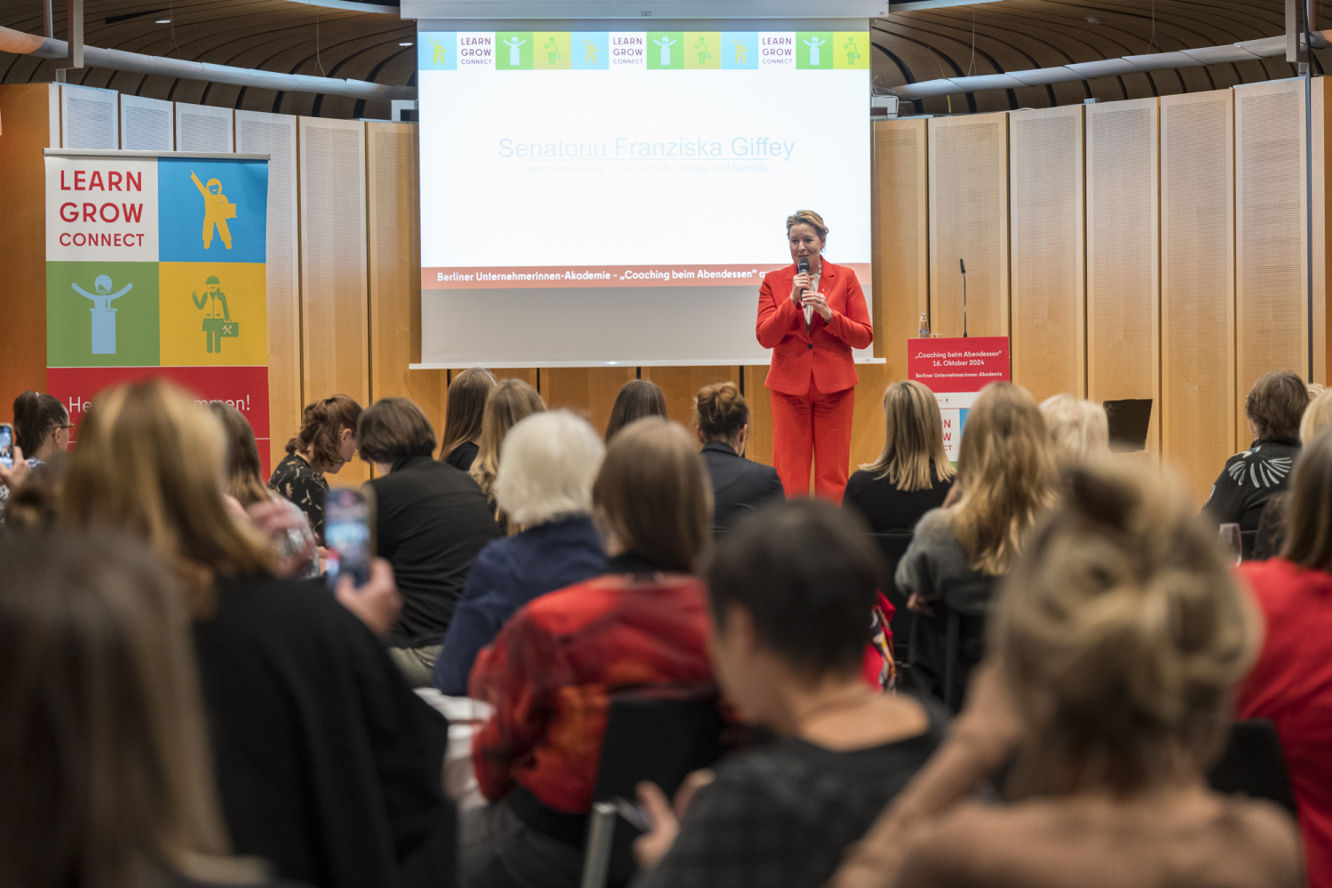 Berliner Unternehmerinnen-Akademie "Coaching beim Abendessen" 