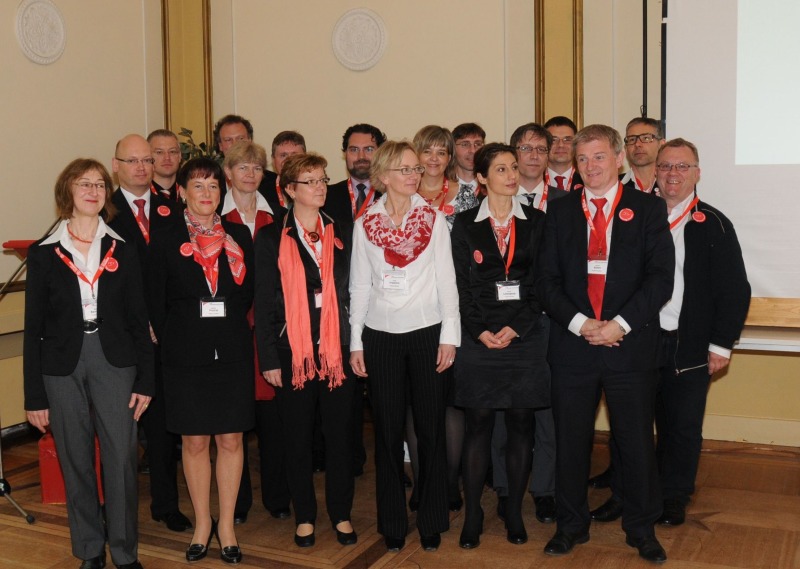 Projektgruppe des 22. Aufstiegsstudiengangs in den höheren Dienst