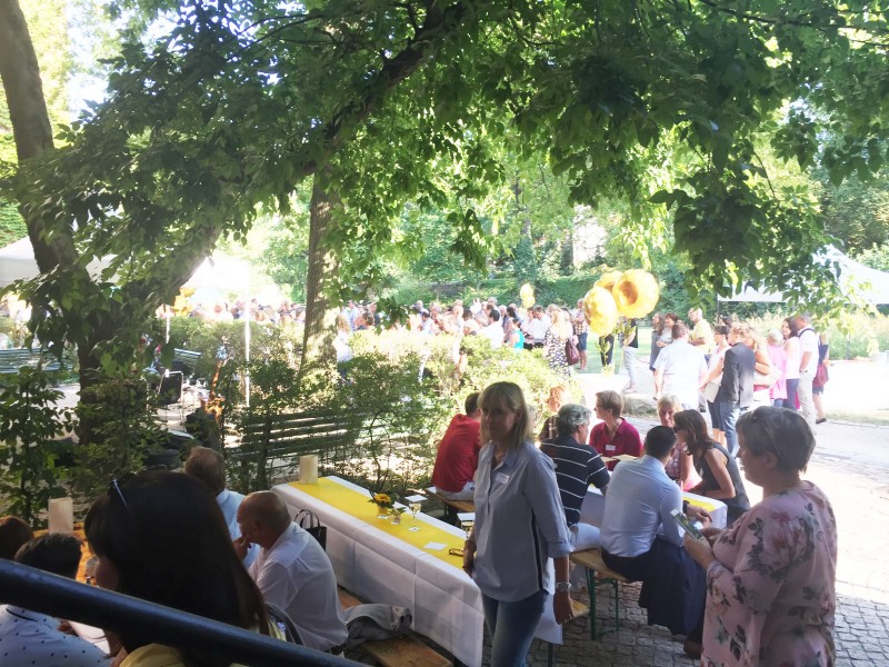 Gäste auf dem Sommerfest 2018 