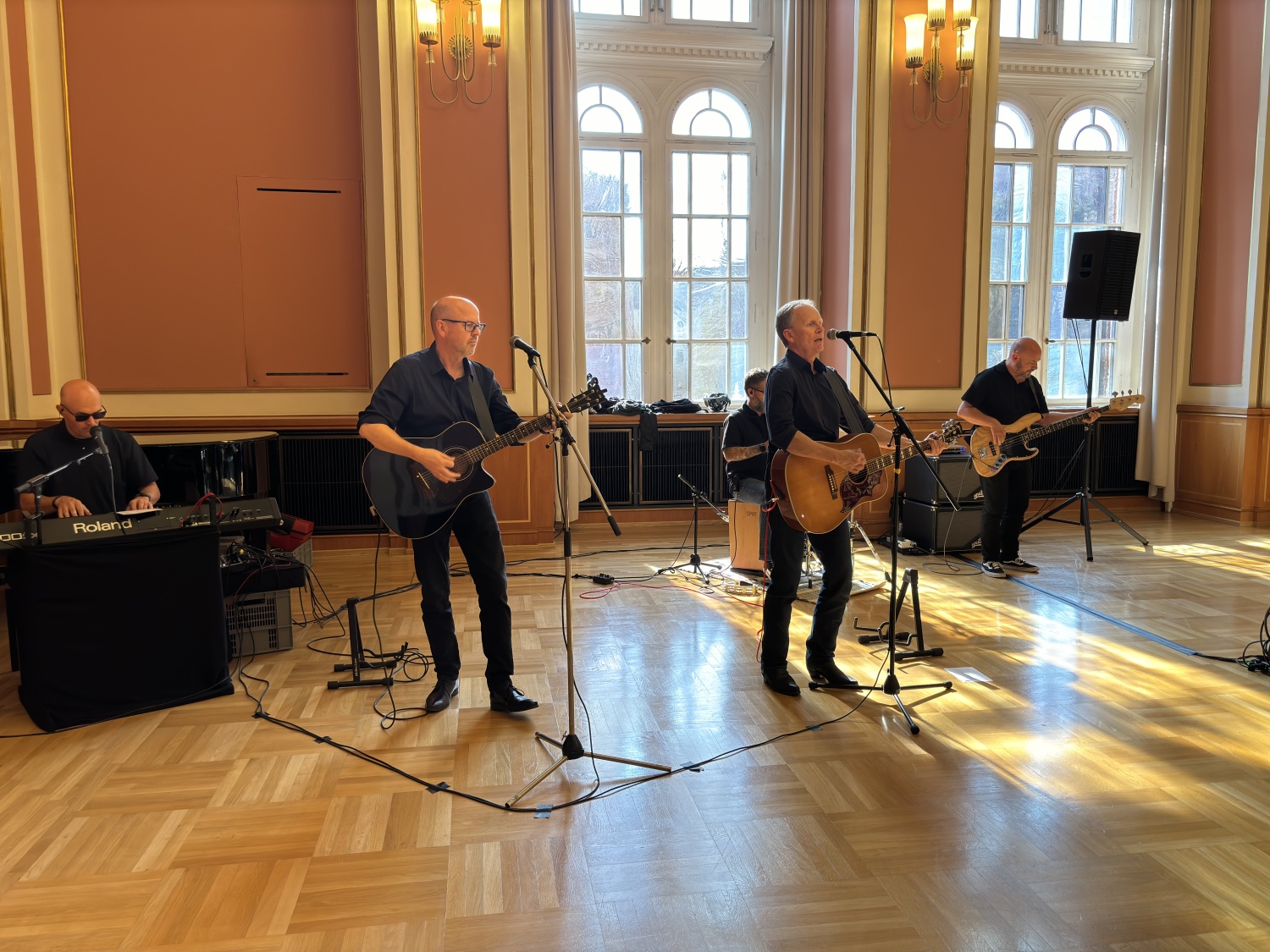 Musikalische Darbietung im Roten Rathaus