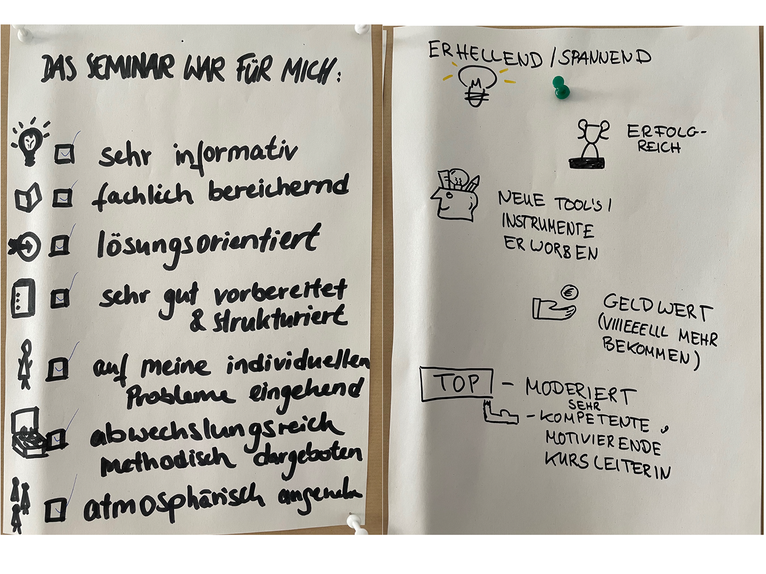 Feedback Poster Moderation, März 2022